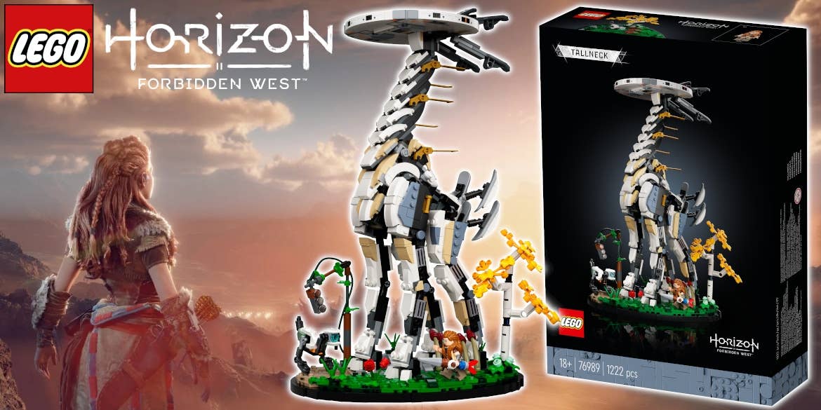 Horizon Forbidden West Tallneck Lego revealed