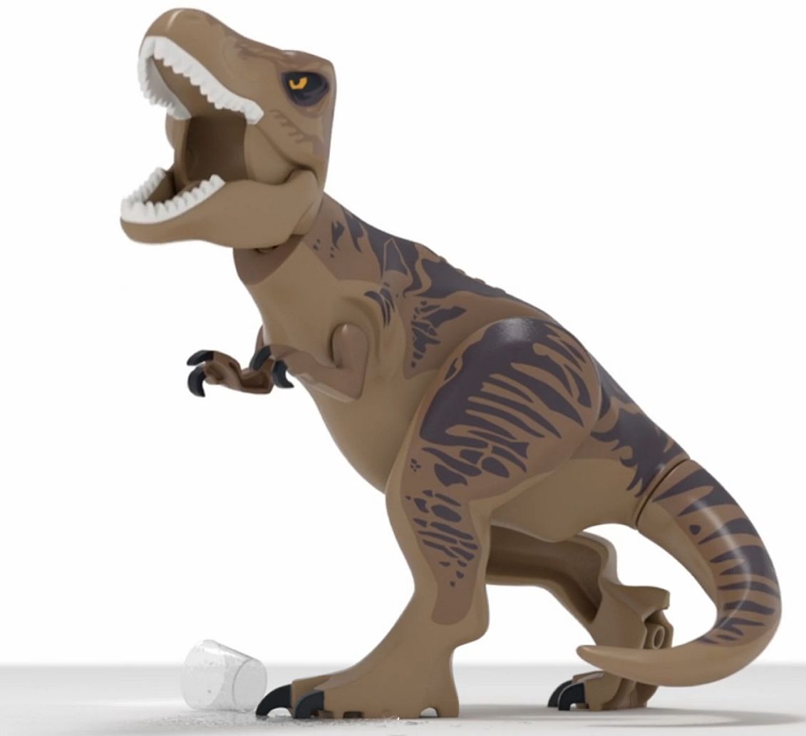 T Rex stars in this teaser for LEGO Jurassic World VG247