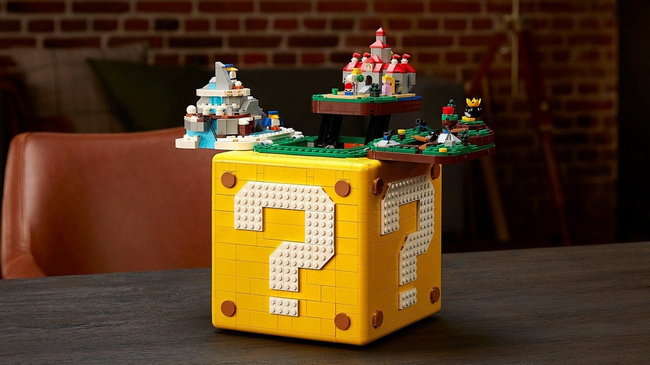 The Lego Mario Block is filled with Easter Eggs VG247