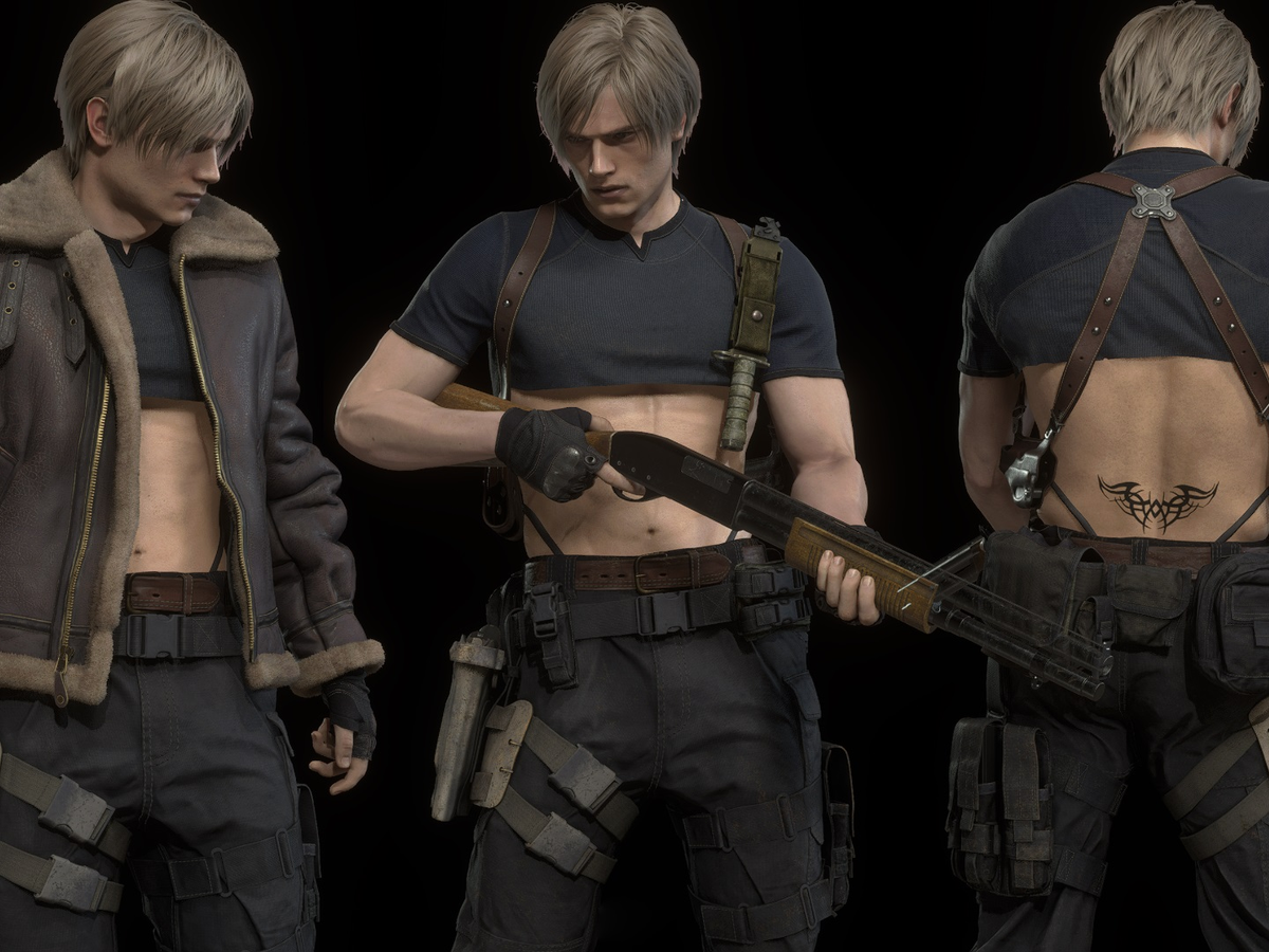 Resident Evil 4 Remake mods add Thomas The Tank Engine, tramp stamps and  more