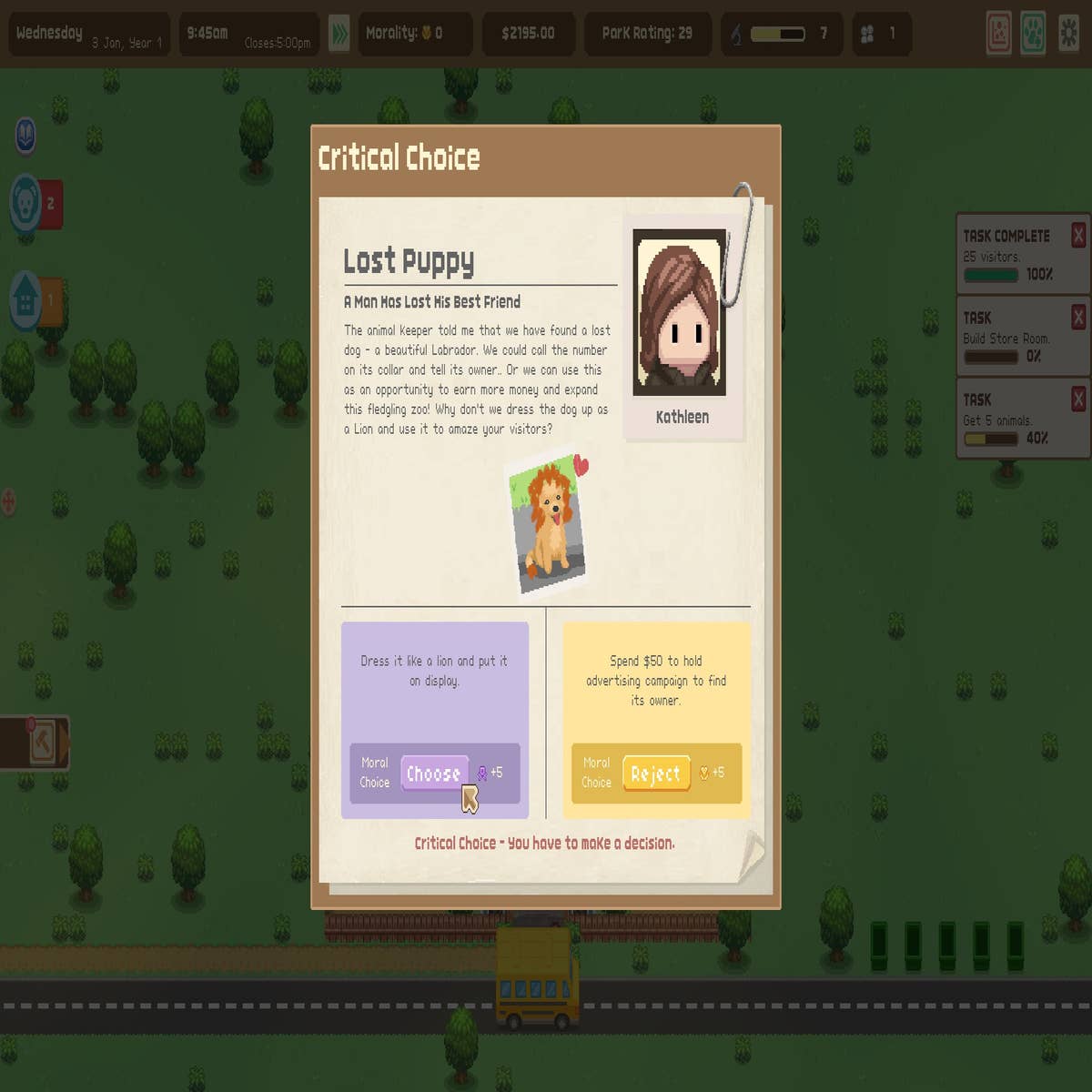 Let's Build A Zoo review: an absorbing tycoon game that relishes chaos | Rock Paper Shotgun