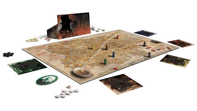 A image of the components for Letters from Whitechapel.