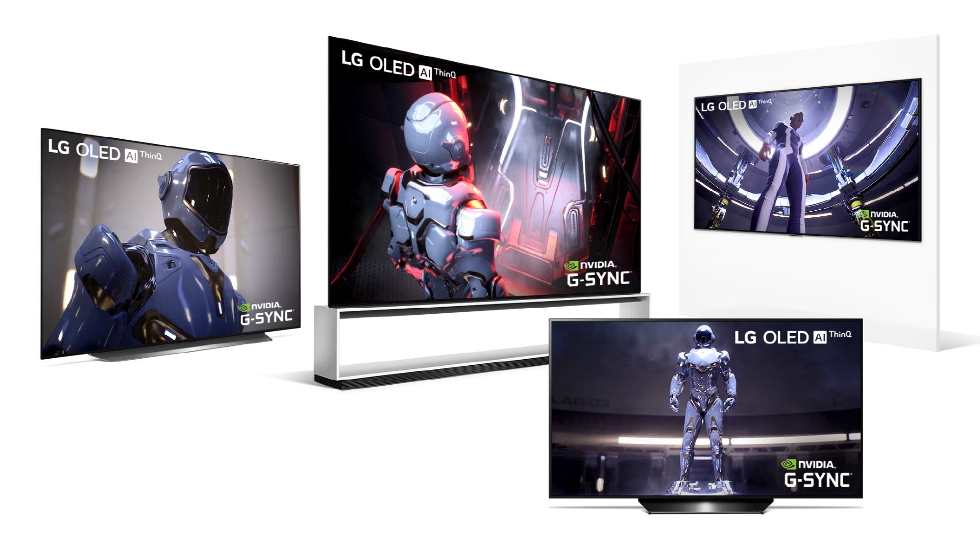 CES 2020 LG unveils 12 OLED Nvidia BFGD G Sync Compatible TVs