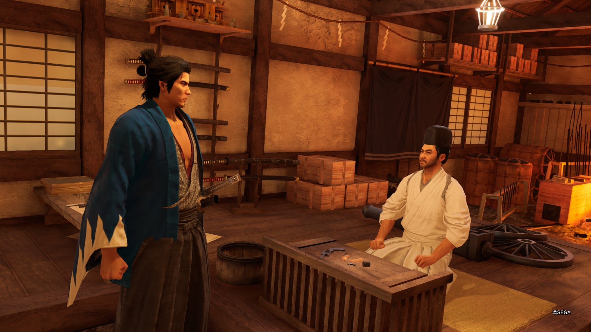 Like a Dragon Ishin how to craft new equipment and upgrades explained