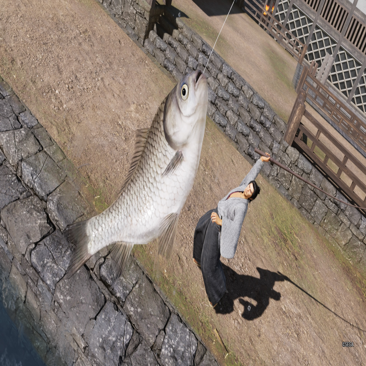 blomst Envision gå på arbejde How to Fish in Like a Dragon Ishin, all fish types and how to upgrade your  fishing rod explained | Eurogamer.net