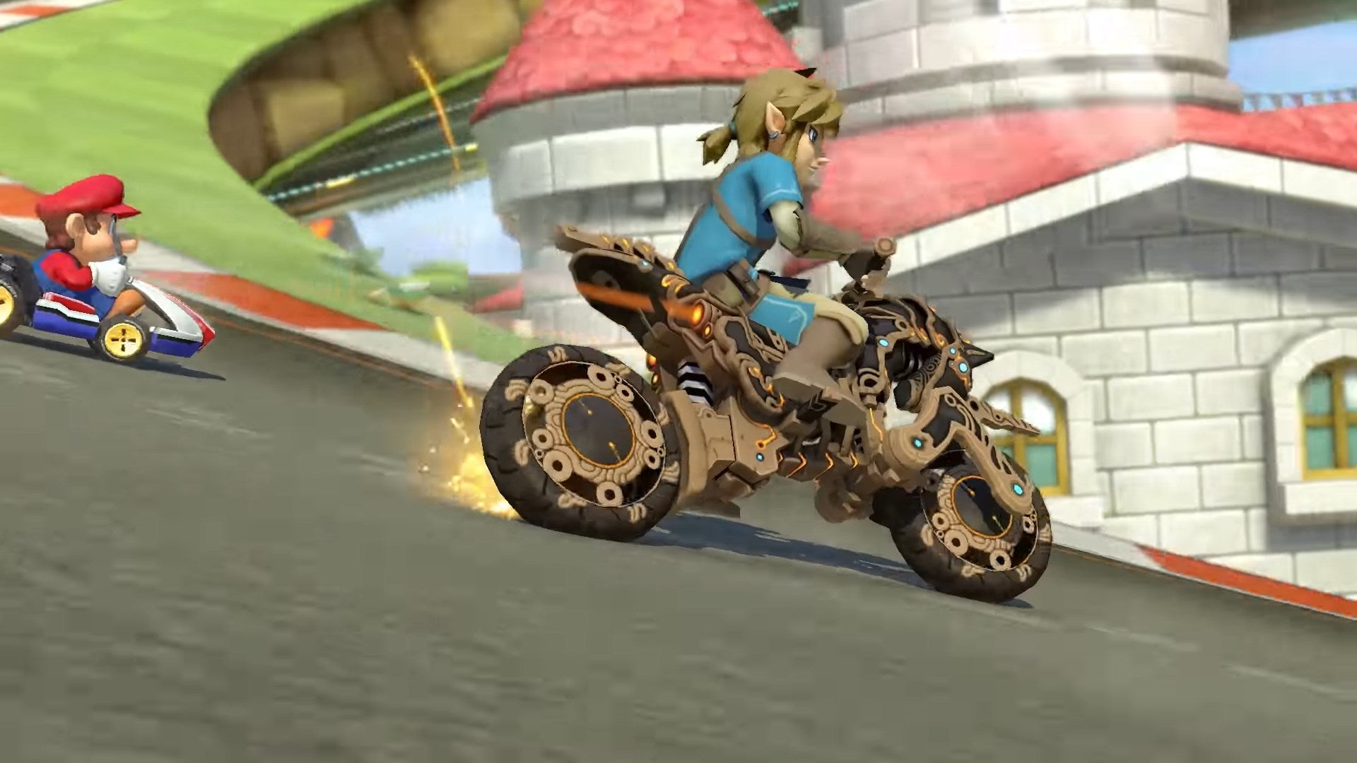 Free Mario Kart 8 Deluxe update adds Zelda Breath of the Wild Link and