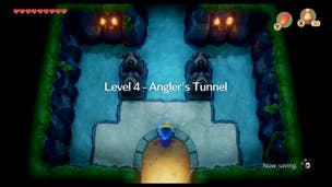 Zelda Link's Awakening: Angler's Cavern Dungeon walkthrough, Animal Village and Yarna Desert