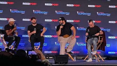 The Walking Dead panel at Florida Supercon 2022