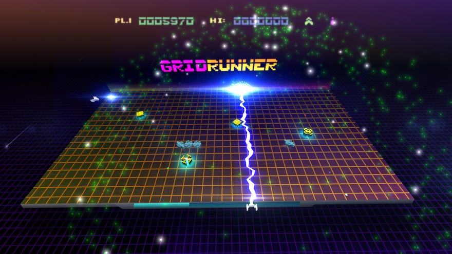 Gridrunner Remastered in interactive documentary Llamasoft: The Jeff Minter Story