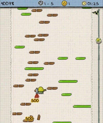 Doodle Jump Gameplay Footage 3 - IGN