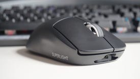 A photo of the Logitech G Pro X Superlight gaming mouse