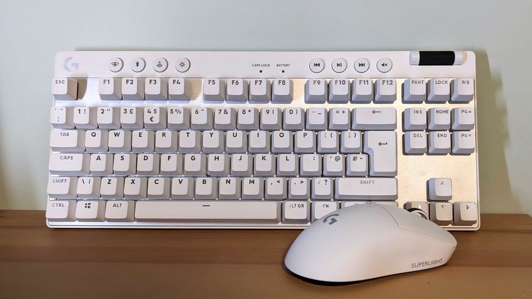 Logitech G Pro X Superlight 2 Mouse And G Pro X TKL Lightspeed Keyboard 