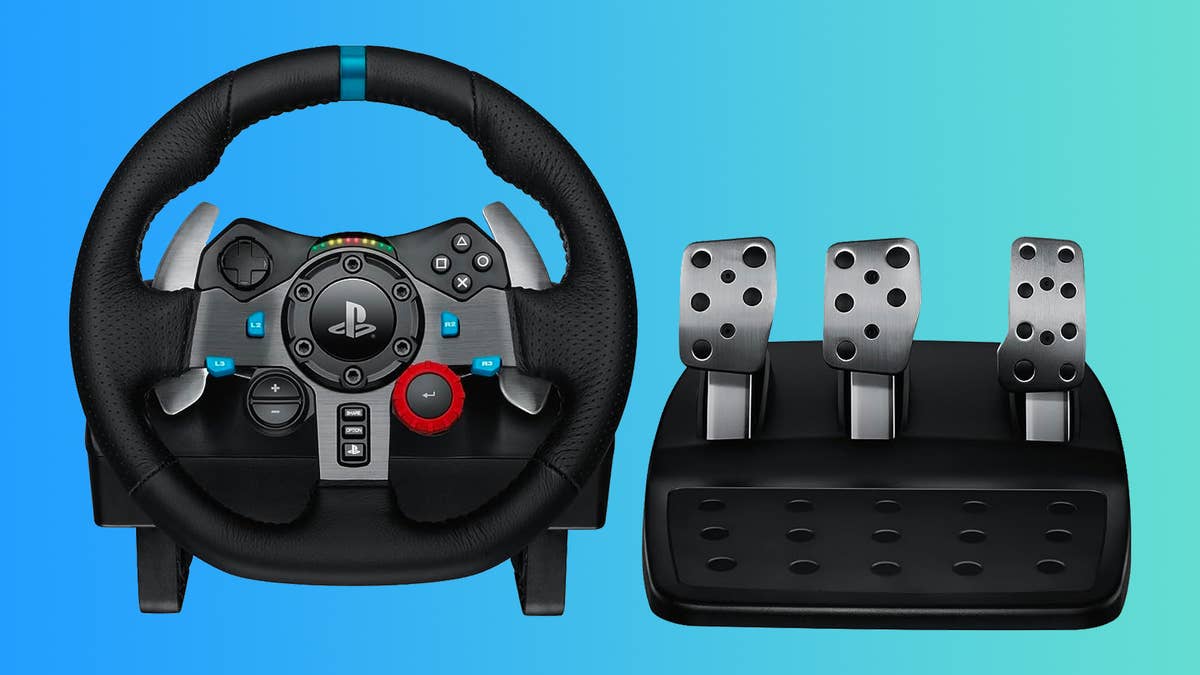 Logitech G29 Driving Force Racing Wheel And Pedal For PS3 / PS4 & PC Pl