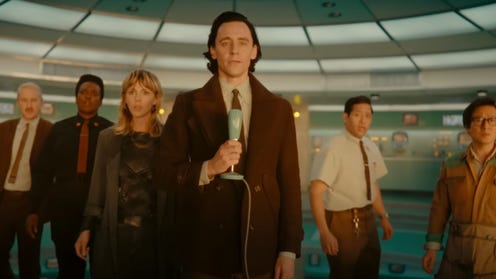 Still image featuring the cast of Loki