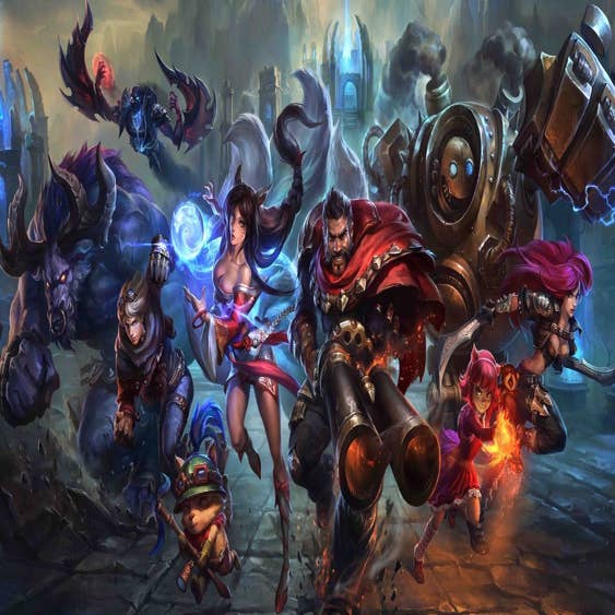 of League Riot and Tencent by version - mobile in report development Legends