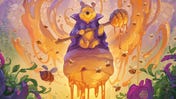 Lorcana Winnie the Pooh Honey Wizard card art