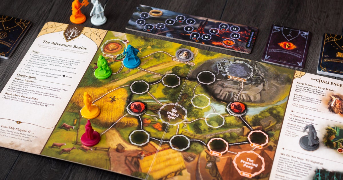 The Lord of the Rings Adventure Book Game Dicebreaker