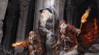 Lord of the Rings: Journeys in Middle-Earth - Shadowed Paths board game artwork