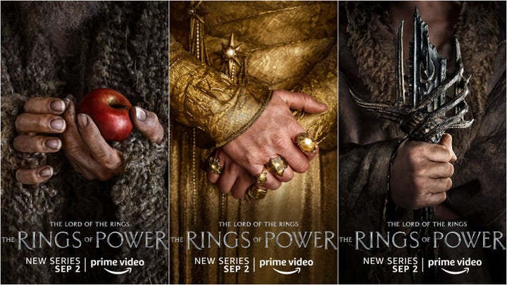 Images Courtesy Amazon Prime's Lord of the Rings: The Rings of Power (Twitter)