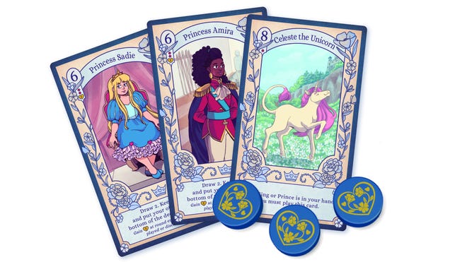 Love Letter: Princess Princess cards
