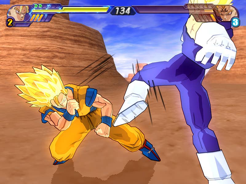 Dragon Ball Z Budokai Tenkaichi 3 (2007) PS2 vs Wii