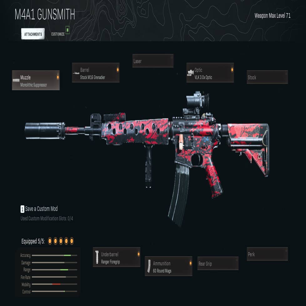 Best Warzone 2 M4 loadout build and attachments