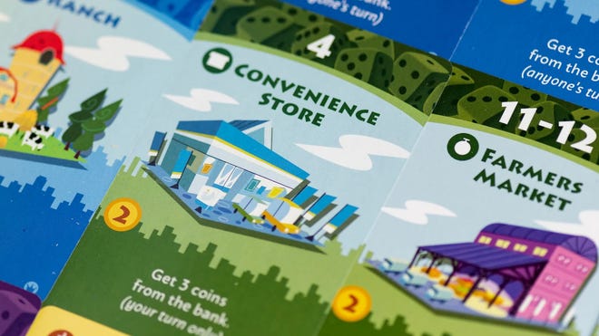 Cards from the original Machi Koro board game