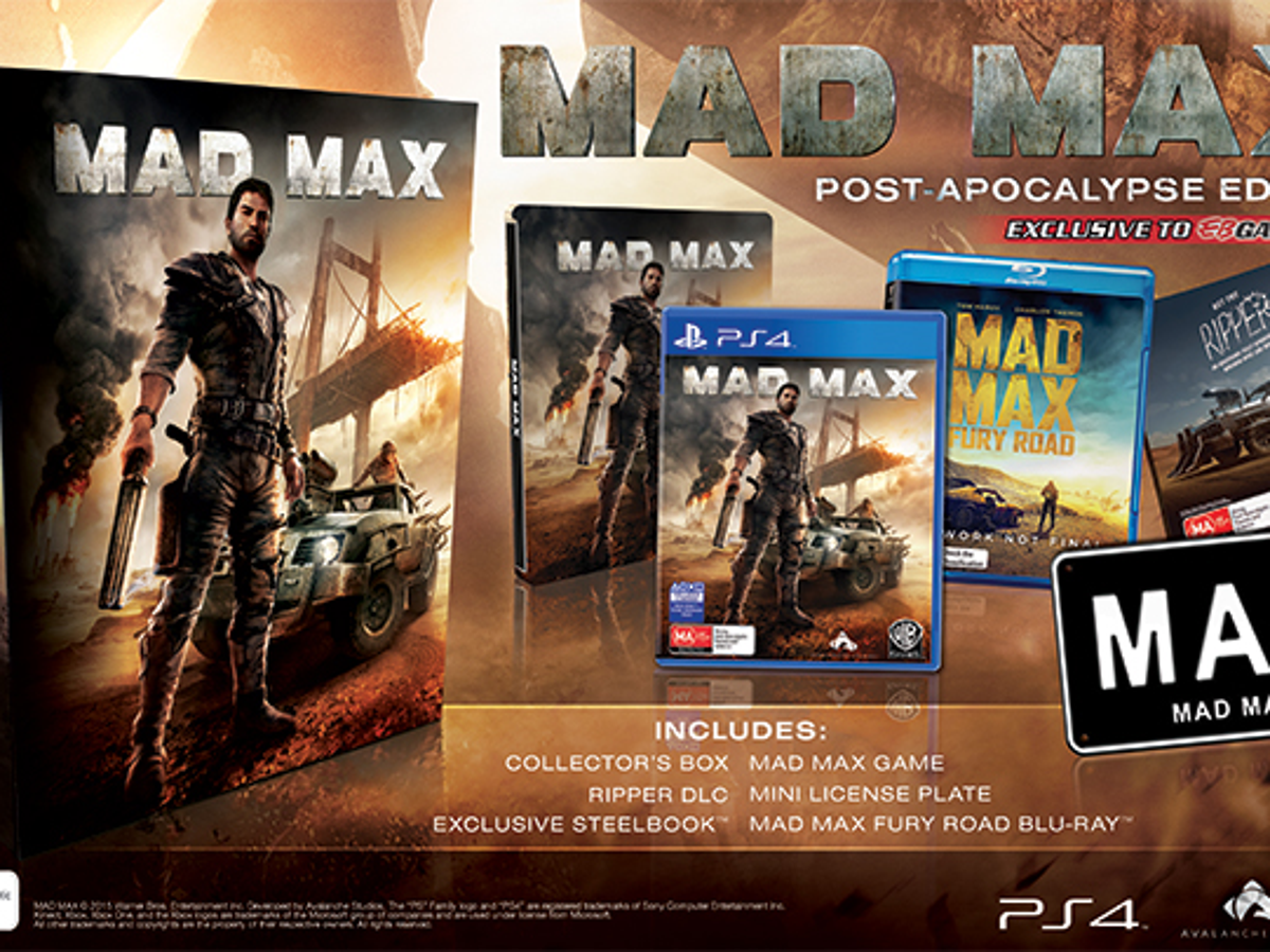 Walter Cunningham kristal mannetje Mad Max Post-Apocalypse Edition includes Blu-ray, license plate | VG247