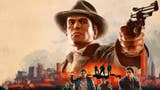 Artwork of Mafia 2 with main male character aiming a pistol over a city and other characters