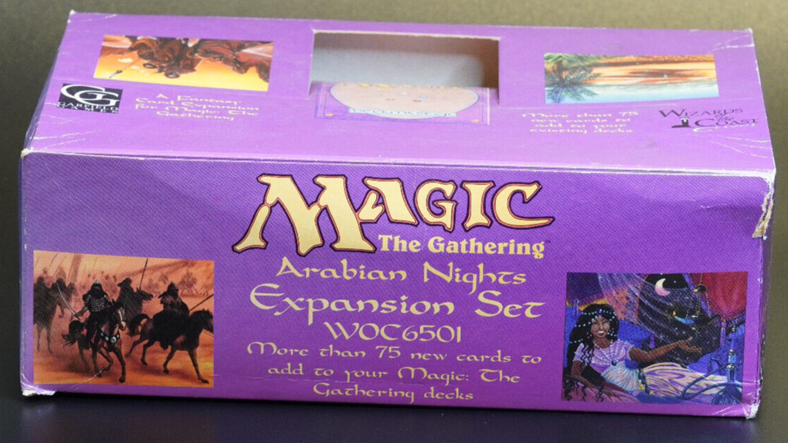 Magic: The Gathering's card collecting boom continues as empty boxes and  booster pack wrappers appear on  for wild money