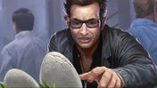Dr. Ian Malcolm card art from Magic: The Gathering - Lost Caverns of Ixalan