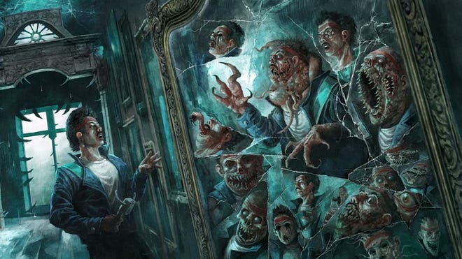 Art from MTG's Duskmourn set