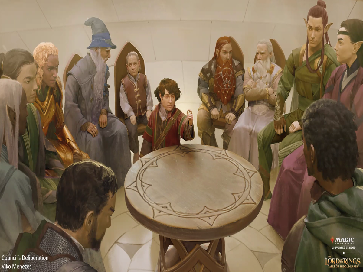 Elrond: Nine companions. So be it. You shall be the fellowship of