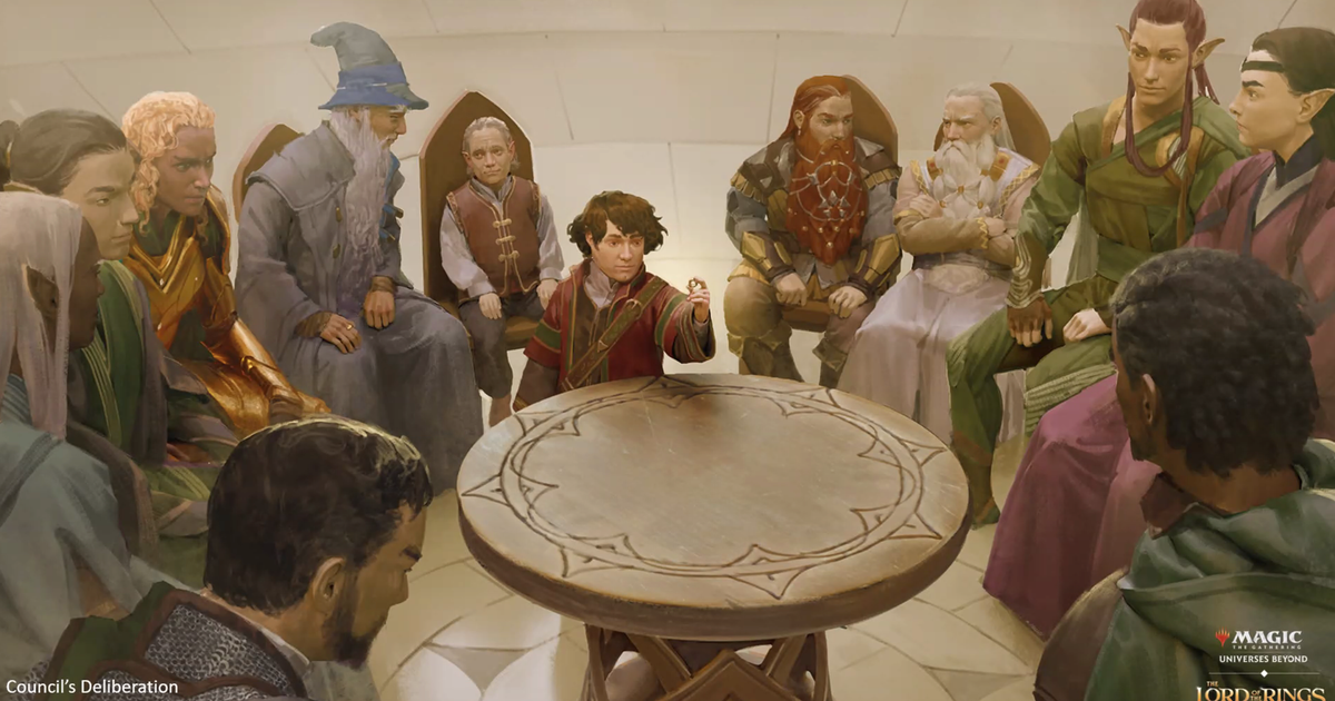 Here’s what every Fellowship of the Ring member looks like in MTG’s ...