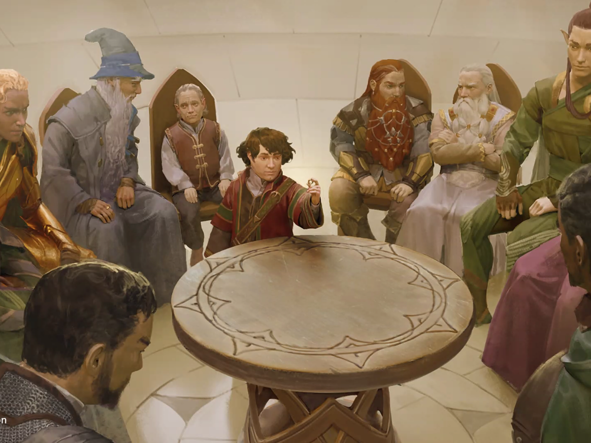 Here's what every Fellowship of the Ring member looks like in MTG's Lord of  the Rings set