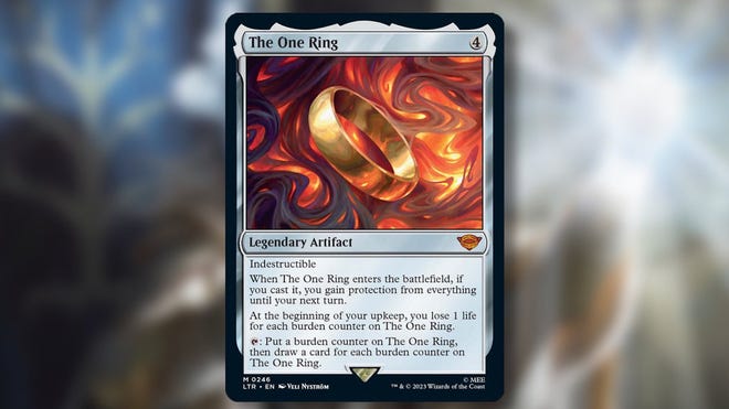 Card art from MTG's Tales of Middle-earth set