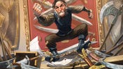 Magic: The Gathering card art for You've Been Caught Stealing by Brian Valeza