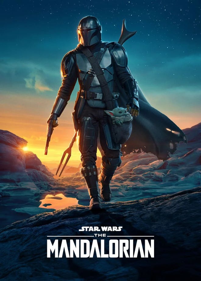 Full poster image of Star Wars Mandalorian