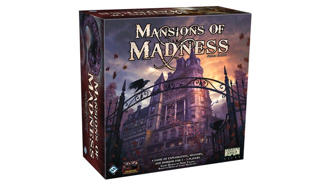 Mansions of Madness: Second Edition horror board game box