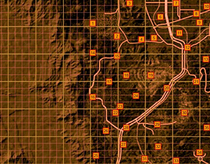 Fallout: New Vegas - Mapa świata | Eurogamer.pl