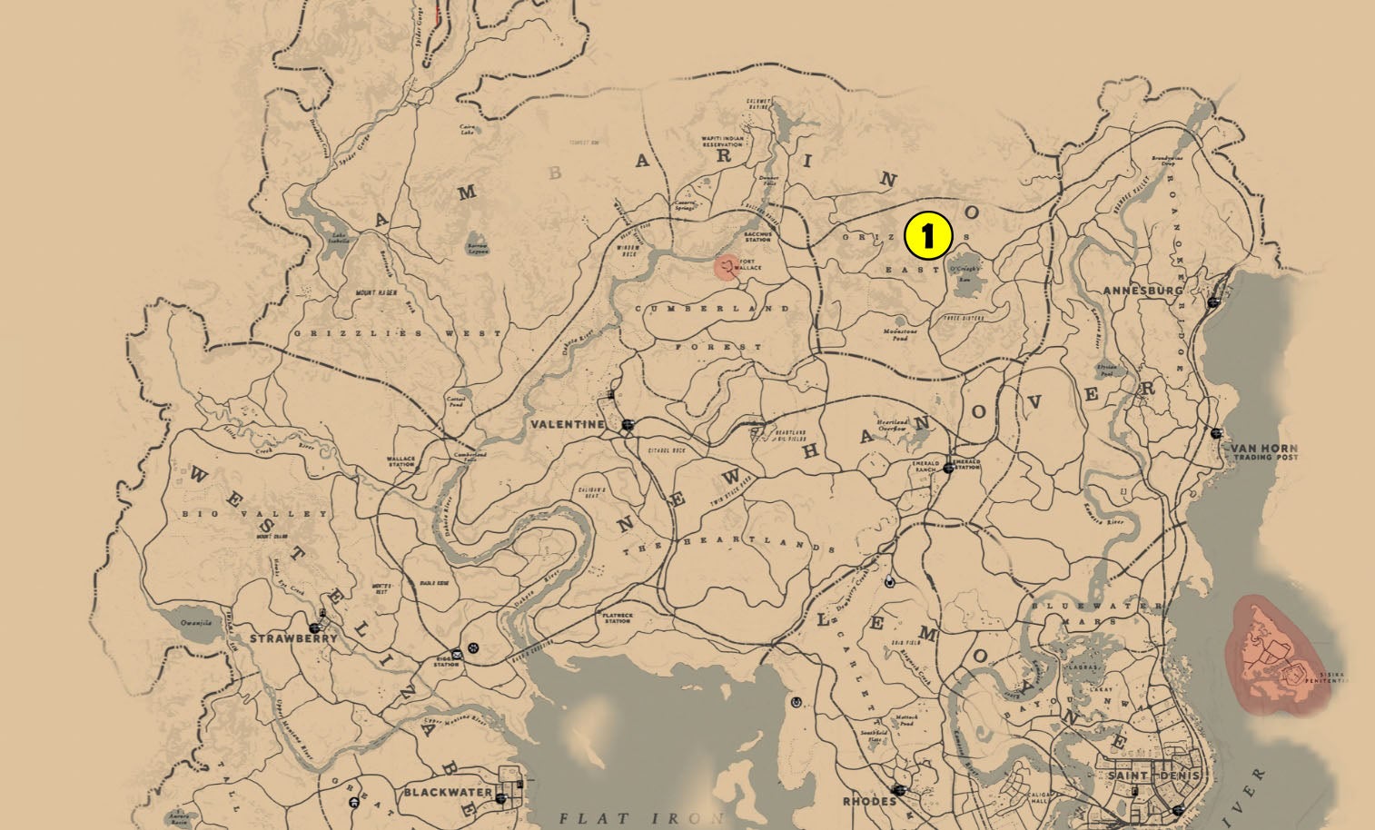 Red Dead Redemption 2 - legendarne zwierzęta: niedźwiedź grizzly