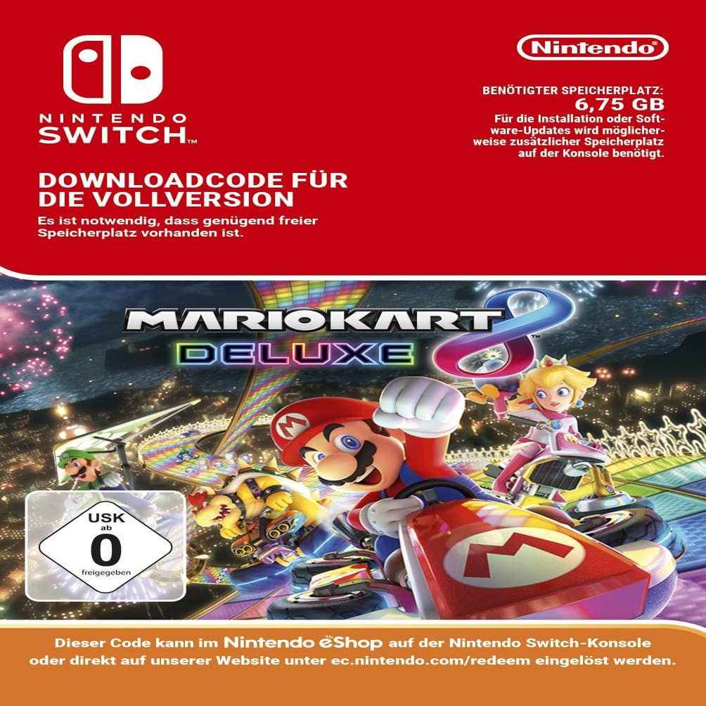 Jogo Nintendo Switch Mario Kart 8 Deluxe