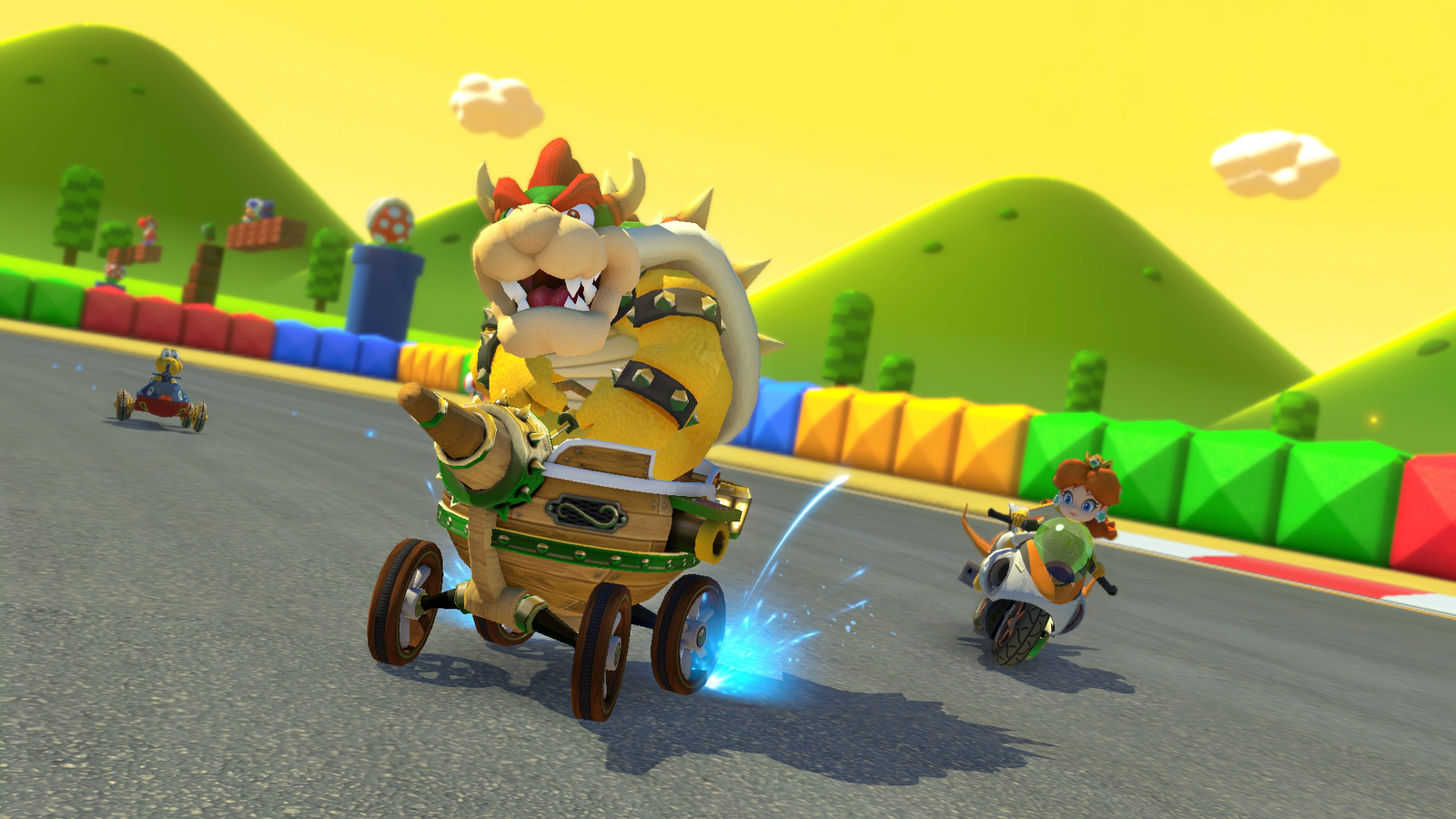 Datamine uncovers Bowser has unfair advantage in Mario Kart Super Circuit