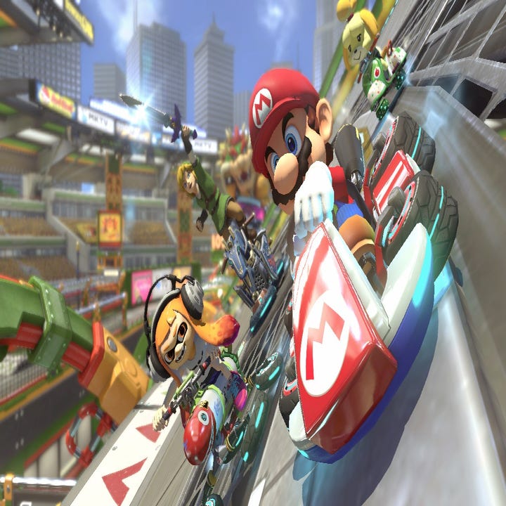 Mario Kart 8 Deluxe: here's some screens and a video of it running