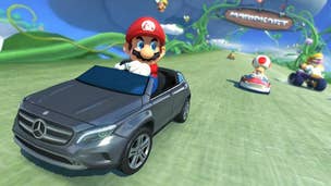 Oh Lord, won't you buy Mario Kart 8 a Mercedes Benz