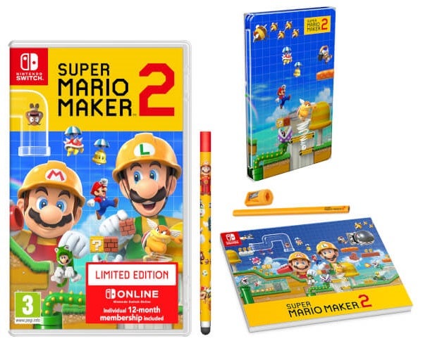 Mario maker 2 hot sale 12 month online