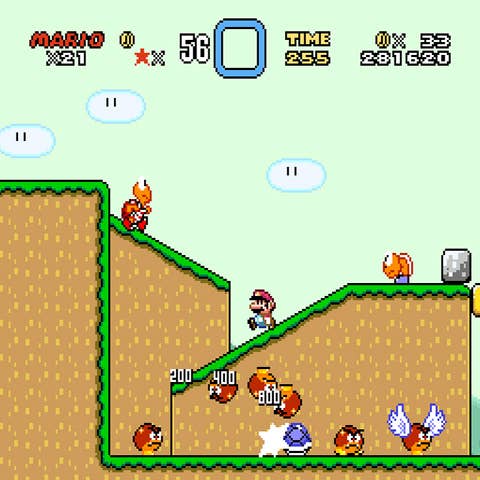 Super Mario World (SNES) - online game