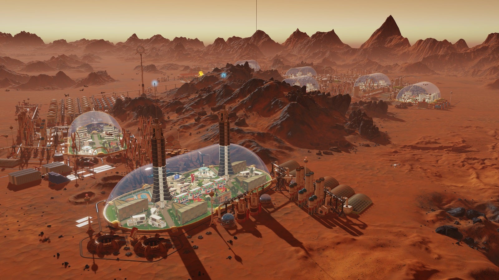 Image for Surviving Mars's Da Vinci update lets you build without gasping for breath