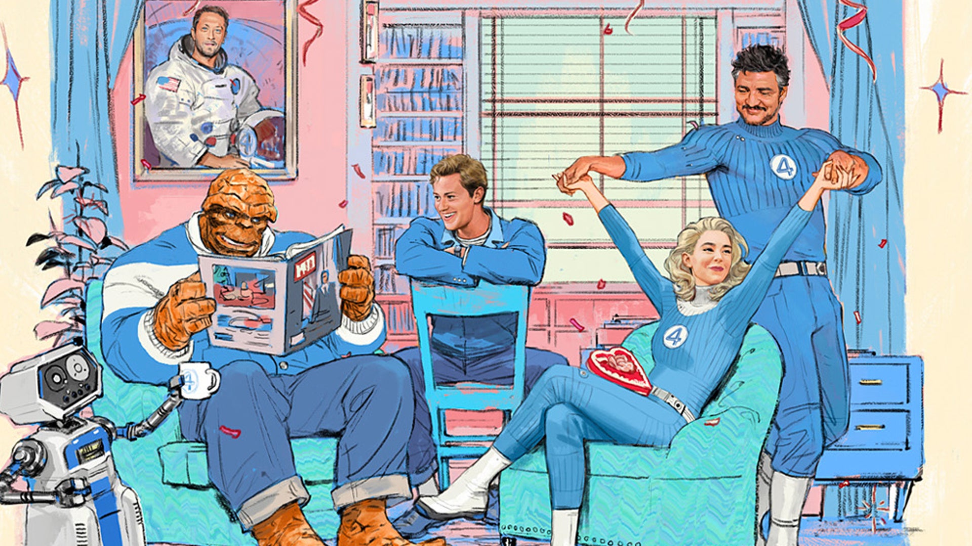 As Marvel gives Fantastic Four a (barely) different name, it finally casts its heroic quartet