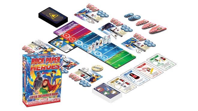 Marvel: Rock Paper Heroes - Enter the Danger Room layout image